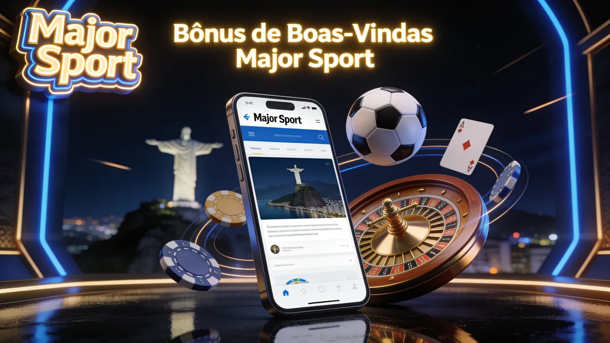 Bônus de Boas-Vindas Major Sport — major sport no Brasil