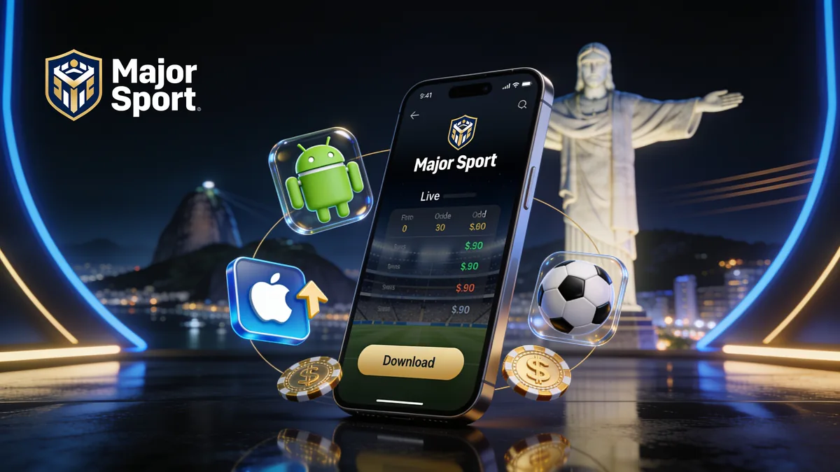 Como Baixar o App da MarjoSports — major sport no Brasil