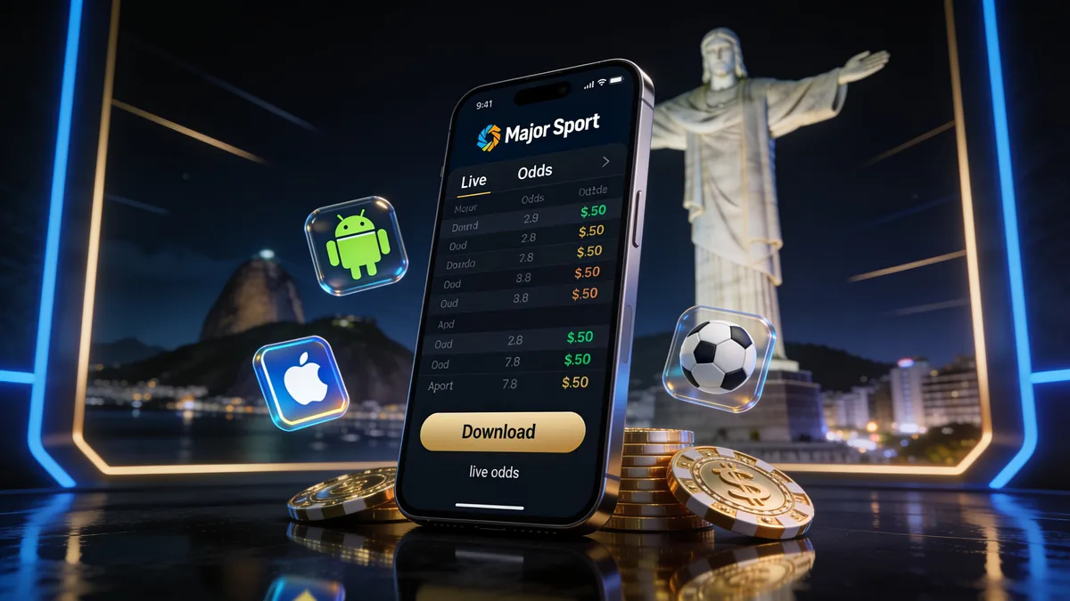Principais Características do App Major Sport — major sport no Brasil